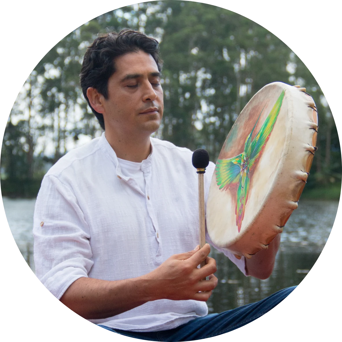 Tambor, cacao y canto · imagen de los canales de Chasqui